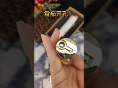 Bật lửa gas Honest khò đại 1 tia kèm que xiên và đục Cigar Cigar BCZ 852-video
