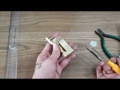 Bật lửa thủ công Đồng nguyên khối độc lạ TC21-video