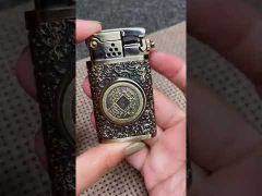 Bật lửa đánh lửa xăng đá tự động Zorro Z602-103-video