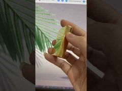 Zippo Khảm Xà Cừ Khắc Logo Cạnh Bên ZN39-video