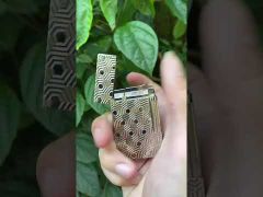 Dupont  trắng bạc hoa văn lục giác 3D D101-video