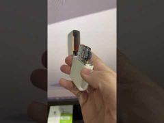Zippo Sơn Trắng Nắp In Logo Z256-video