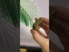 Zippo chặt góc 1935 hoa văn cạnh ZN170-video