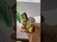 Zippo Khảm Trai Khắc Đôi Cánh Thiên Thần The Angel's Wings ZN57-video