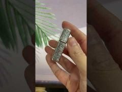 Bản giới hạn mạ bạc khắc hoa văn các cạnh ZN49-video