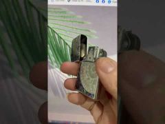 Zippo khảm trai hoa văn trống đồng ZN145-video