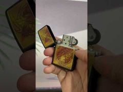 Zippo In Sinh Vật Thần Thoại Rồng Lửa Medieval Mythological Z205-video
