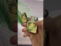 Zippo Armor  Kì Lân ốp khảm trai 2 mặt ZN222-video
