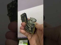 Zippo Ốp Nổi Cá Chép Đầm Sen 3D ZD28-video