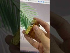 Zippo tái bản 1935 chặt góc cạnh hoa văn gõ búa ZN309-video