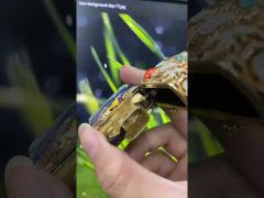 Bật lửa xăng đá Chief bọc lưới hoa văn chủ đề rồng thần CF1355-1356-video