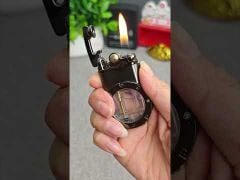 Bật lửa gas đá 2 chế độ lửa độc đáo XF 4701-video