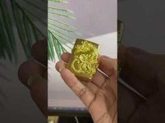 Zippo Ốp Tượng Rồng Mạ Vàng Uốn Lượn ZN299-video