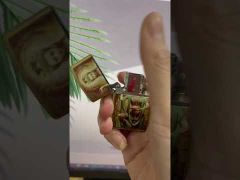 Zippo In Hình Vị Nữ Thần Tay Cầm Sen ZN273-video
