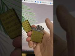 Zippo Khắc Chủ Đề Chữ Phúc May Mắn ZN76-video