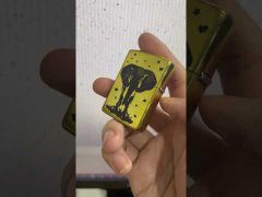 Zippo Khắc Nổi Đàn Voi Rứng Châu Phi ZD10-video