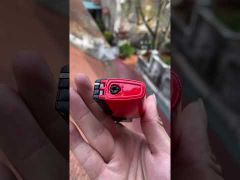 Bật lửa chính hãng Honest khò đại 1 tia kèm xiên và đục Cigar BCZ 761-video