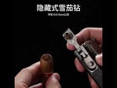 Bật lửa Lubinski khò 1 tia kèm bộ phụ kiện Cigar YJA 10057-video