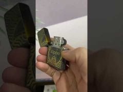 Zippo Chủ Đề Biểu Tượng Ngọn Lửa Phong Cách Metal Z350-video