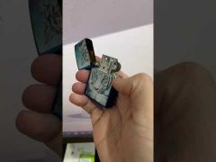 Zippo Tác Phẩm Bạch Hổ Của Carol Cavalaris Z107-video