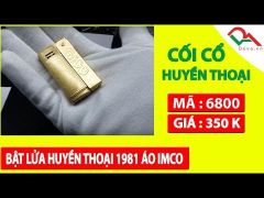 Bật lửa cối xăng đá Imco 6800-video