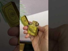 Bật lửa zippo tái bản 1941 mạ vàng Fancy Gold Z203-video