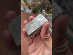 Bật lửa chính hãng Zorro Bạc Khối Khắc Rồng Mây ZBK03-video