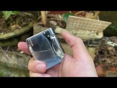 Bật lửa gas Focus khò 1 tia bấm ngang F0082-video