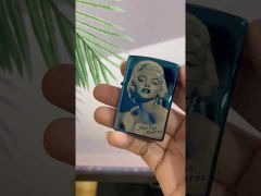 Zippo Xanh In Chủ Đề Nữ Minh Tinh Điện Ảnh Marilyn Monroe ZN279-video