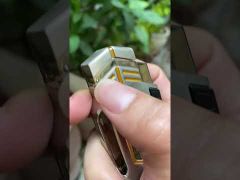 Bật lửa khò 2 tia chéo Cohiba ga trong suốt kèm đục COB 160-video