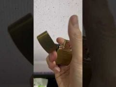 Zippo Armor Khắc Ruột Và Ốp Emblem Tem Zippo ZD31-video
