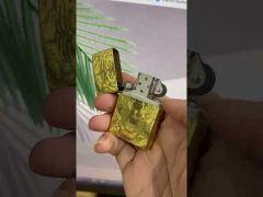 Zippo Khắc Hình Hổ Rình Mồi ZN154-video