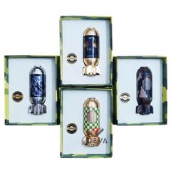 Bật lửa Jobon khò 1 tia hình quả bom có khóa an toàn ZB-570