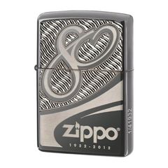Zippo Armor Bản Giới Hạn Kỷ Niệm 80 Năm Thành Lập Hãng Anniversary  Z404