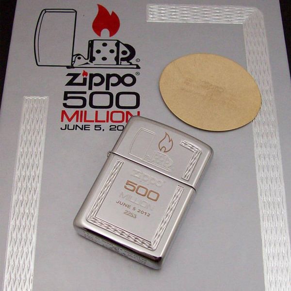 Bật Lửa Zippo Limited Edition 500 Million – Bản Kỷ Niệm 500 Triệu Chiếc June 5, 2012