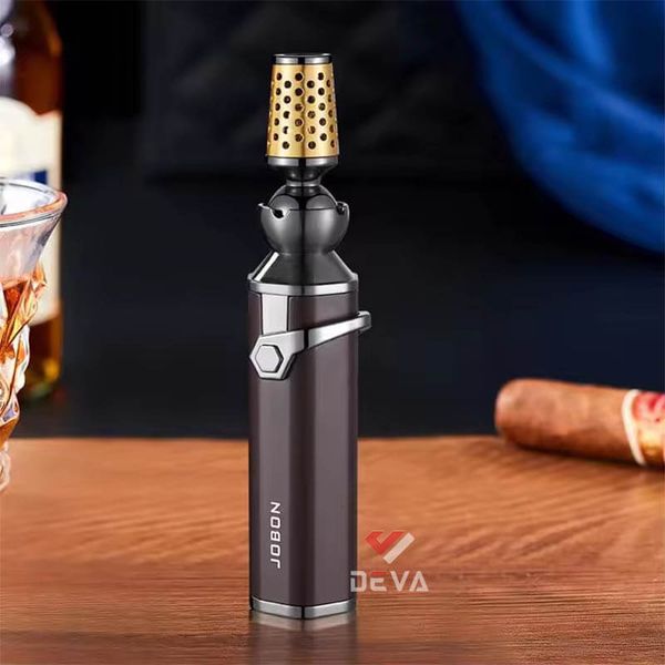 Bật lửa Jobon khò đại 1 tia cổ xoay 360° linh hoạt có khóa gas chế độ rảnh tay ZB-189