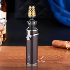 Bật lửa Jobon khò đại 1 tia cổ xoay 360° linh hoạt có khóa gas chế độ rảnh tay ZB-189