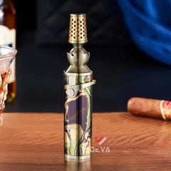 Bật lửa Jobon khò đại 1 tia cổ xoay 360° linh hoạt có khóa gas chế độ rảnh tay ZB-189