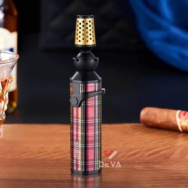 Bật lửa Jobon khò đại 1 tia cổ xoay 360° linh hoạt có khóa gas chế độ rảnh tay ZB-189