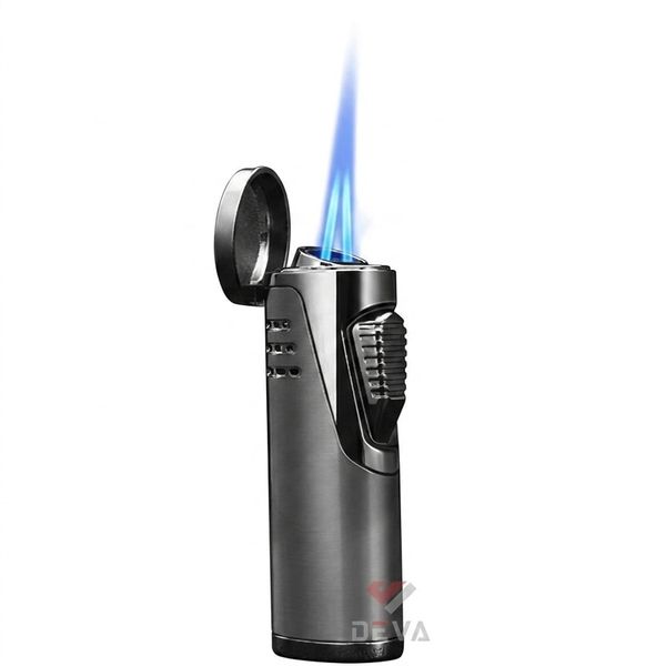 Bật lửa Jobon khò chéo 2 tia ga lộ thiên kèm đục ZB 330