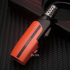 Bật lửa gas chính hãng Honest khò 1 tia lớn có ô cửa trong suốt BCZ 855