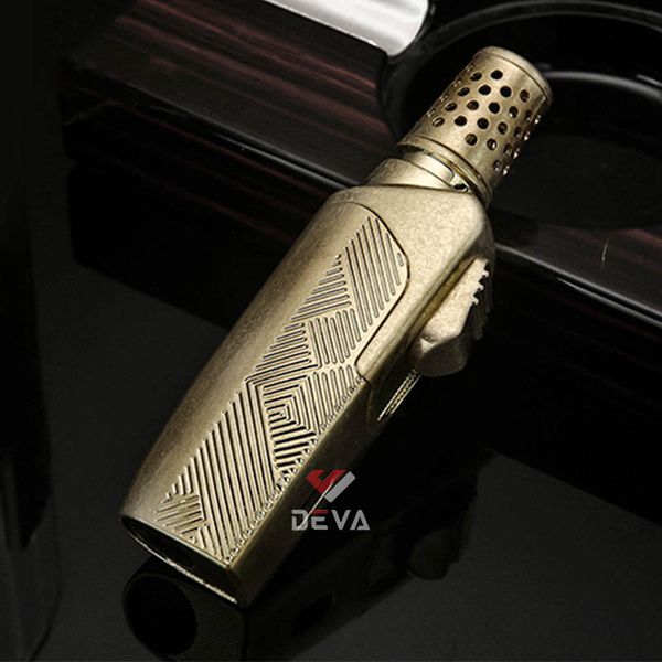 Bật lửa gas chính hãng Honest khò 1 tia lớn có ô cửa trong suốt BCZ 855