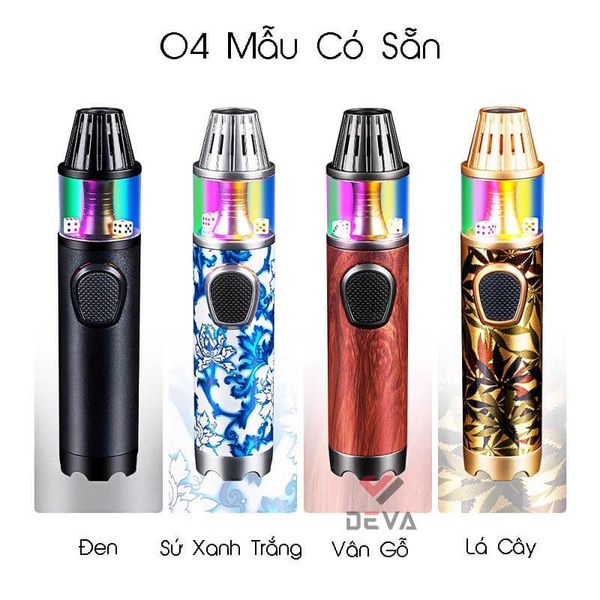 Bật lửa gas Jobon khò đại 1 tia kèm đèn LED có khoá gas an toàn ZB-213A