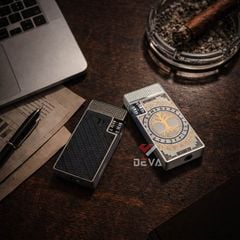 Bật lửa gas đá Jobon khò mảnh 1 tia có khóa an toàn ZB-8015