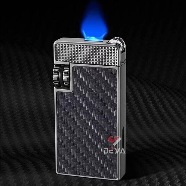 Bật lửa gas đá Jobon khò mảnh 1 tia có khóa an toàn ZB-8015