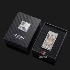 Bật lửa gas đá Jobon khò mảnh 1 tia có khóa an toàn ZB-8015