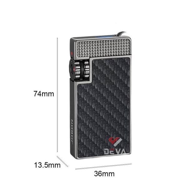 Bật lửa gas đá Jobon khò mảnh 1 tia có khóa an toàn ZB-8015