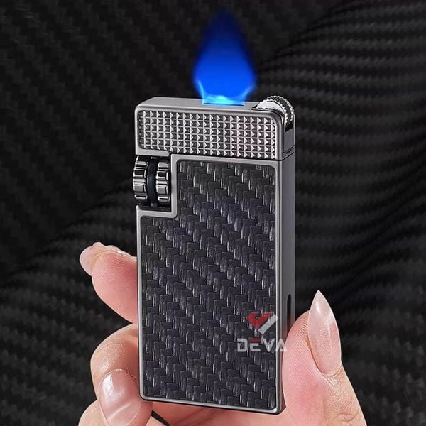 Bật lửa gas đá Jobon khò mảnh 1 tia có khóa an toàn ZB-8015