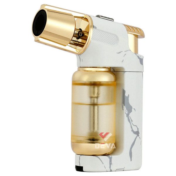 Bật lửa gas Jobon khò 1 tia bình chứa gas lộ thiên kèm đục cigar chuyên dụng ZB 505