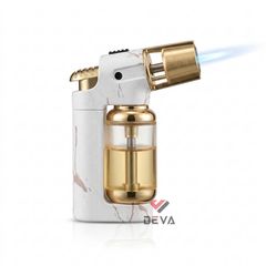 Bật lửa gas Jobon khò 1 tia bình chứa gas lộ thiên kèm đục cigar chuyên dụng ZB 505